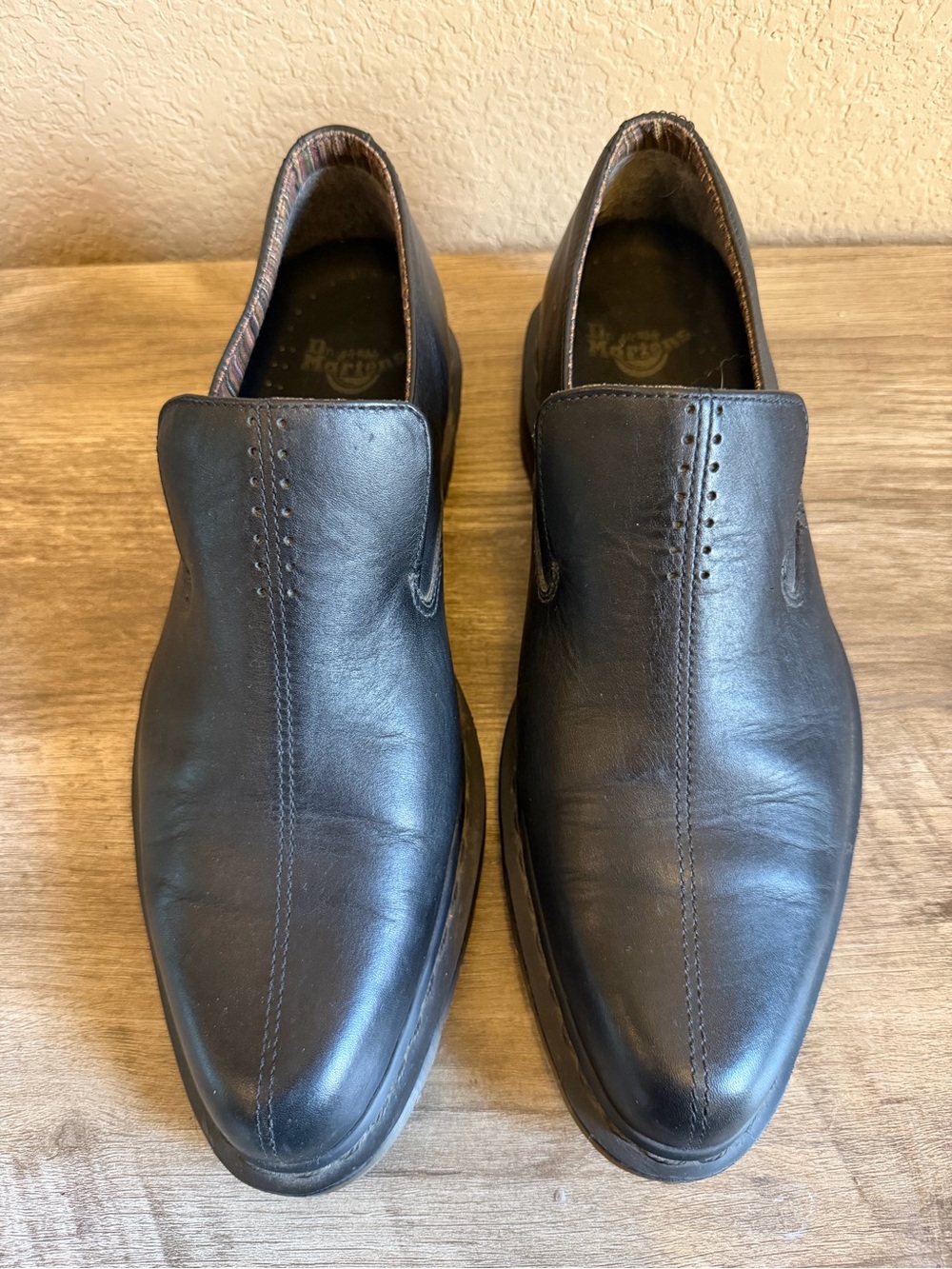 Dr Martens Slip On Almond Toe leather Loafers Men’s Size 12
